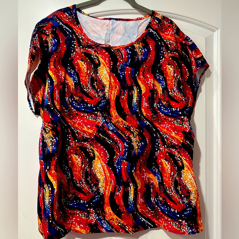 Vibrant Multicolor Women's Top